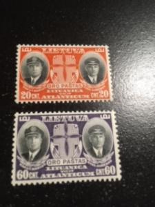Lithuania sc C79,C81 MNH