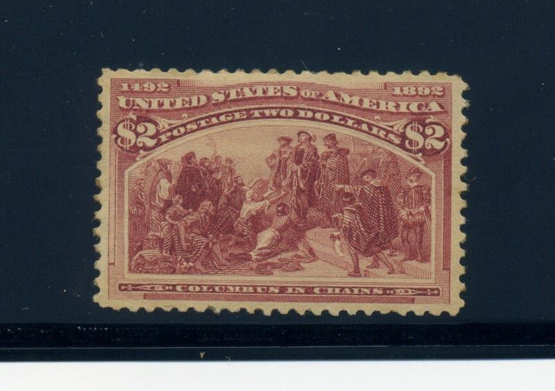 Scott #242 Columbian Mint Stamp w/PF Cert (Stock #242-18)