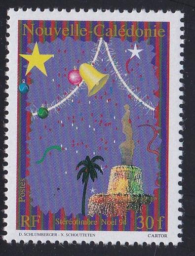 New Caledonia # 706a, Christmas Bells, NH