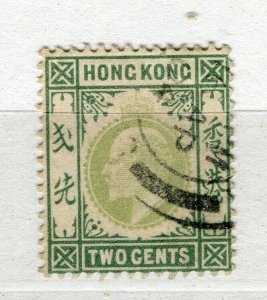 HONG KONG; 1903 early Ed VII issue fine used 1c. value
