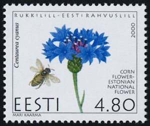 Estonia 392 MNH Cornflower