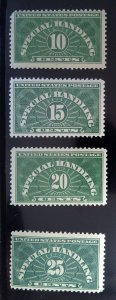 Scott #QE1-4 - Special Handling Stamps - Set - MNH - 1925-55