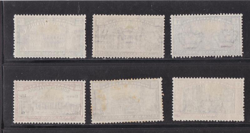 Somalia # B 5-10, Mint, Hinged