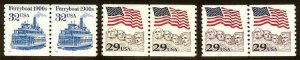 2466b 2523c & 2523d Bronx Blue, Toledo Brown, Lenz MNH