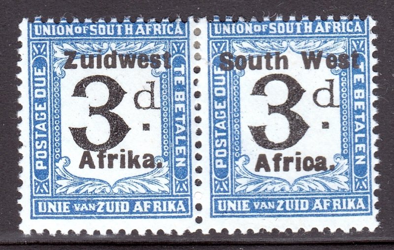 South West Africa - Scott #J30 - MH - Gum bump - SCV $5.25