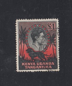 Kenya, Uganda & Tanganyika Scott #85 Used