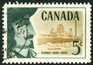 CANADA #379, USED, 1958, CAN243