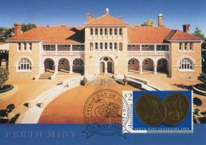 PERTH MINT CENTENARY 1999 - MAXIMUM CARD (JP)
