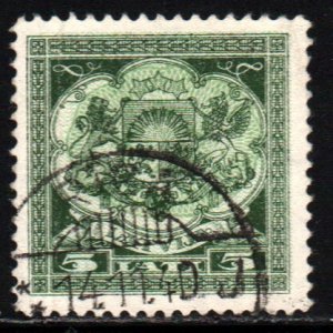 Latvia #154     used