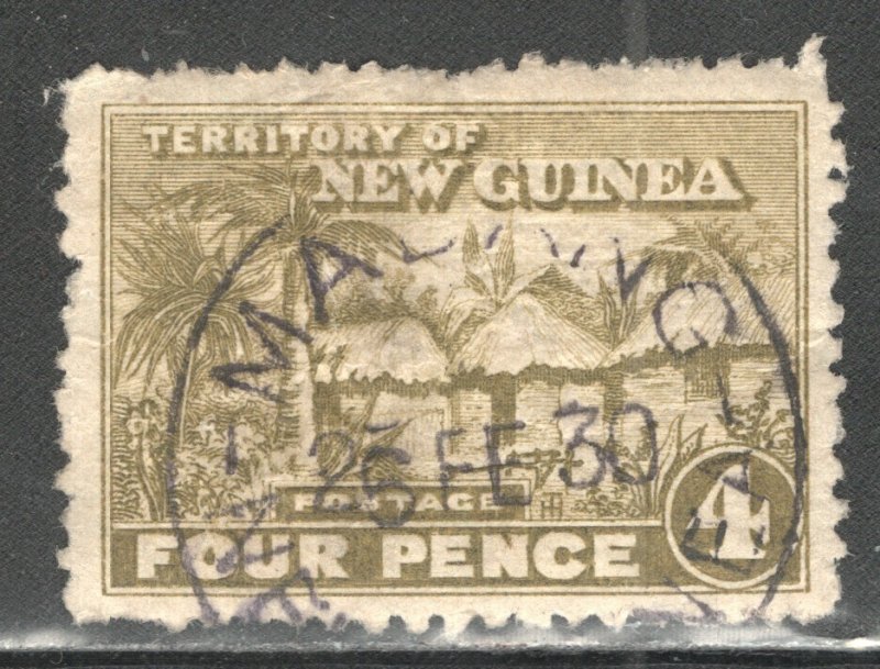 NEW GUINEA  #6 Used,  VF  CV $24.00 ..... 4280006