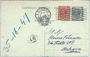 71799 - ITALIA REGNO  storia postale - INTERO POSTALE  C46A : RISPOSTA  190627