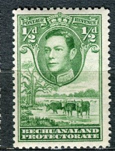 BECHUANALAND; 1938 early GVI issue fine Mint hinged 1/2d. value