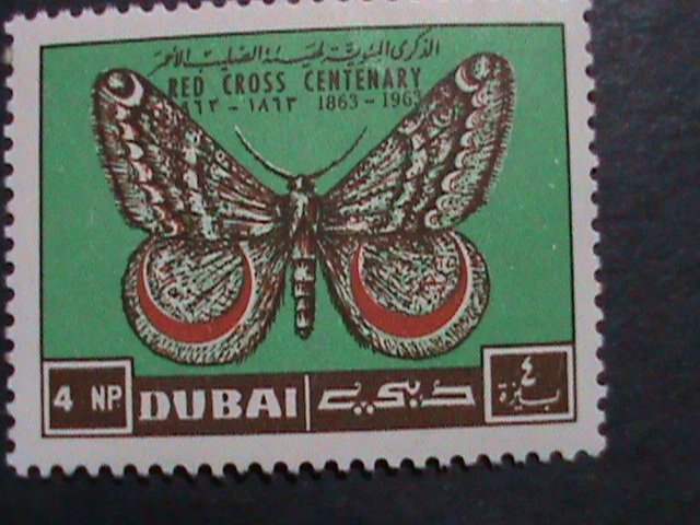 ​DUBAI-1963 SC# 21 CENTENARY OF INTERNATIONAL RED CROSS MNH VF KEY STAMP