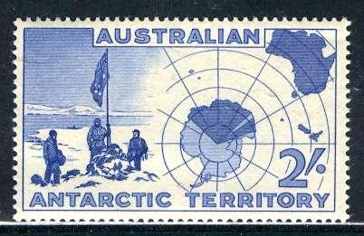 Australian Antartic Terr.; 1957: Sc. # L4: **/MNH Single Stamp