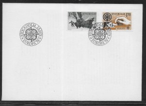 Sweden 1278-79 1979 Europa FDC First Day Cover