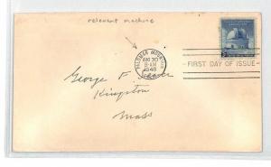 BU250 1948 USA Palomar Mountain California Relevant Machine FDI Cover PTS