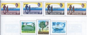 SEYCHELLES COLLECTION SCV $113.00+ STARTS AT 25% OF CAT VALUE!