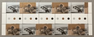 Australia 1997 #1679-80 Gutter Block 10, Performing & Visual Arts, MNH.