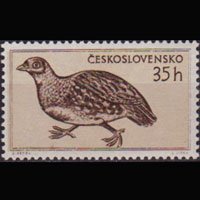 CZECHOSLOVAKIA 1955 - Scott# 713 Partridge 35h LH