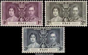 Fiji Scott 114-116 Mint never hinged.