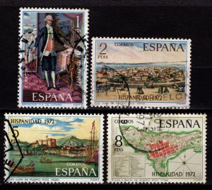Spain 1972 Spain in the New World (1st series) Puerto Rico, Set [Used]