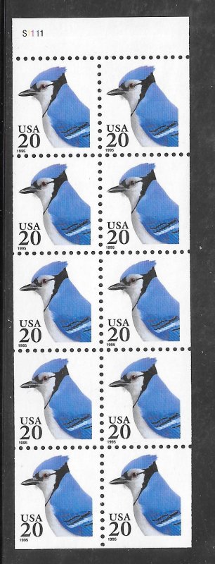 #2483a MNH Complete Booklet Pane