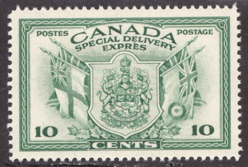 1942 Canada Sc #E10 Special Delivery War Issue MLH VF stamp Cv$6