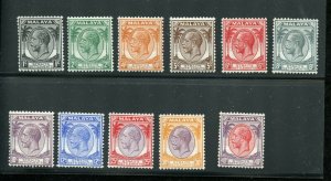 STRAITS SETTLEMENTS  SCOTT  #217/234  F/VF MINT HINGED-SCOTT $243.00