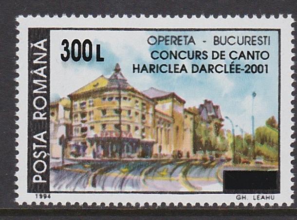 Romania 2001 Surcharge Scott (4482) MNH