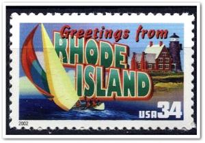 SC#3599 34¢ Greetings From America: Rhode Island MNH