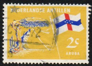 Netherlands Antilles Sc #296 Used