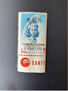 France 1948 Antituberculous Tuberculosis Cleanliness: BCG protects 5 Francs