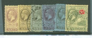 Antigua #58-63 Used Single