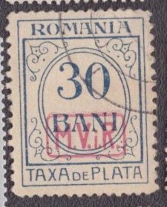 Romania German Occupation 3nj6 Used