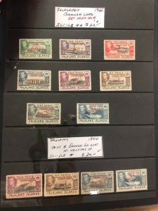 BRITISH EMPIRE – HIGH VALUE MINT DEFINITIVE SETS – 425035