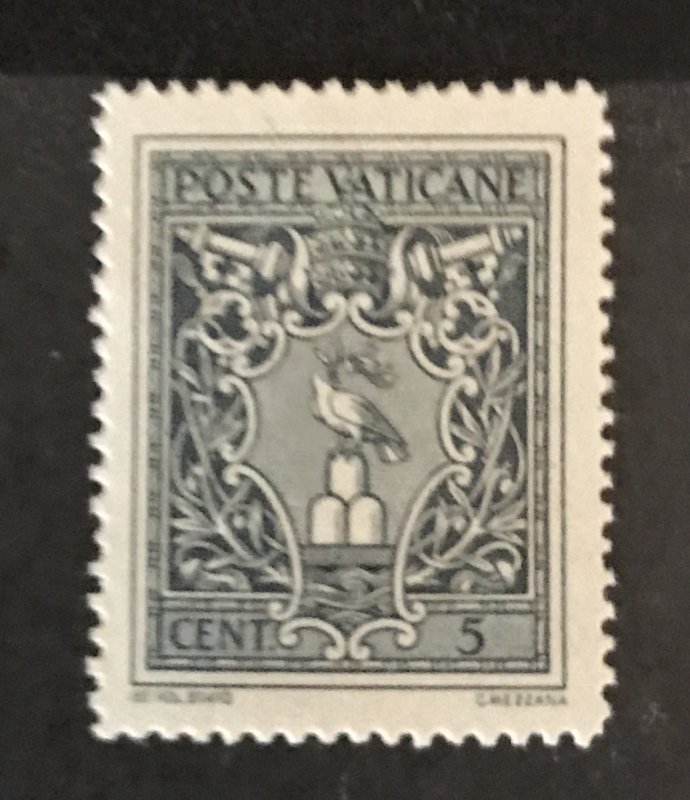 Vatican City 1945 #91, MNH, CV $.25