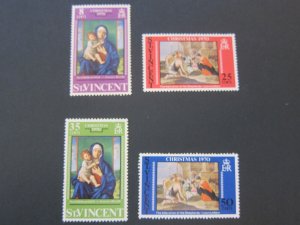 St Vincent 1970 Sc 308-311 set MH