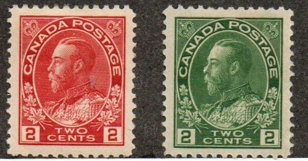 Canada 106-107 Mint hinged