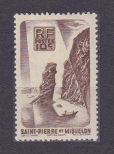 1947 St Pierre and Miquelon 347 MLH Marine fauna - Fishing