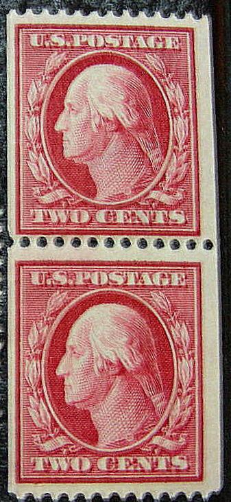 U.S. 386 Mint FVF PAIR SCV$440.00 Low Start