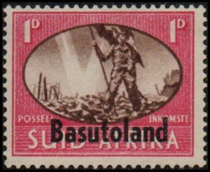 Basutoland 29b - Mint-H - 1p Victory Issue (Suid) (1945)