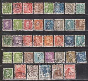 DENMARK Lot Of Used Stamps - Nice Mix