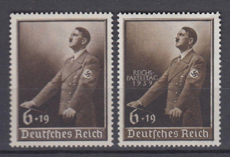 WWII Third Reich 1939   Mi 694/701 MNH