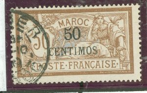 French Morocco #20 Used Single