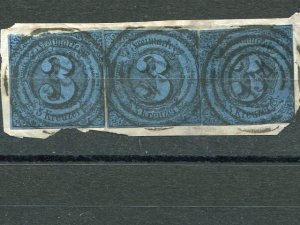 Thurn & Taxis  #43  Used tied to piece -  Lakeshore Philatelics