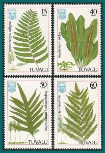 Tuvalu 1987 Ferns, MNH #438-441,SG471-SG474
