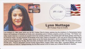 6° Cachets 2017 Pulitzer Prize Winner for Drama Lynn Nottage Sweat on Broadway 