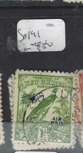 NEW GUINEA  (PP0304B)  BIRDS  NO DATES  A/M 1 D  SG 191     VFU