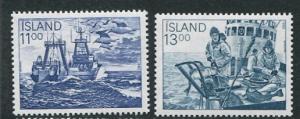 Iceland #575-6 MNH  