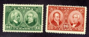 2x Canada Mint stamps; No. 147- 12c MH VF & No. 148- 20c MH F+ CV = $35.00